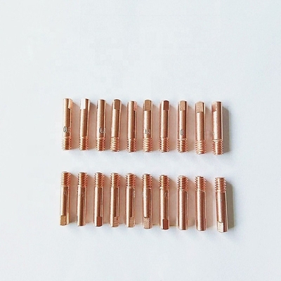 Binzel 15AK CO2 MIG Torch 0.8mm Copper Contact Tip para desempenho de soldagem de longa duração