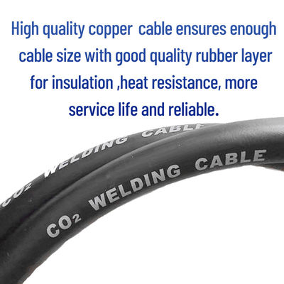 Cable personalizado de 4m 500A CO2 Gas Shielded MIG Soldagem Tocha KR-500