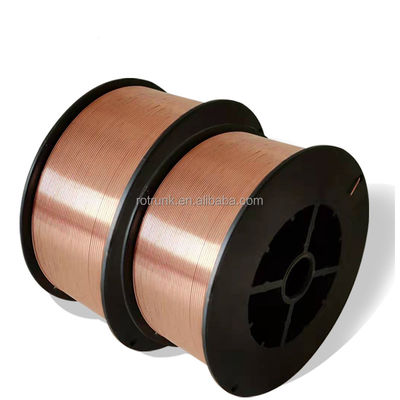 Acero carbono comum CO2 Escudo de gás MIG fio de soldagem de 1,2 mm ER70S-6 especificações