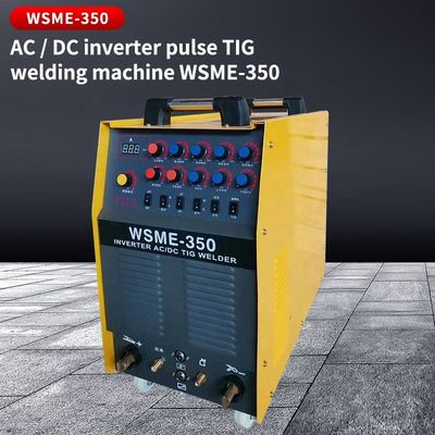 WSME-350 Máquina de solda de ac/dc pulso Igbt cobre alumínio aço inoxidável TIG 300 Amp 30 para soldas