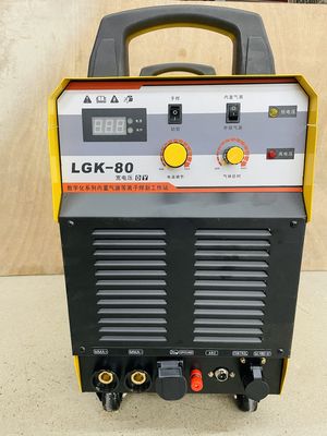 Máquina de corte e soldagem de plasma de 12 KVA com inversor IGBT de dupla tensão CUT80A MMA 190A 25 DC MOTOR 510X285X520 mm