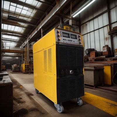 Plantas de fabricação Essential MZ1000 Carbon Arc Gouging Welder para solda de chapas grossas
