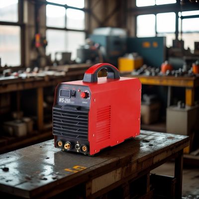 Processamento de aço carbono WS-250 Inverter IGBT Tig Soldador para trabalho de precisão Peso 10 KG