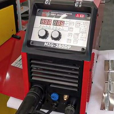 Tecnologia avançada de soldagem Inverter de soldagem de pulso Mig para liga de aço inoxidável e alumínio