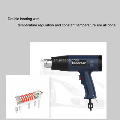 Ferramenta de aquecimento de arma de ar quente de grau industrial 2000W para cerâmica macia 220v 110v 230v Original