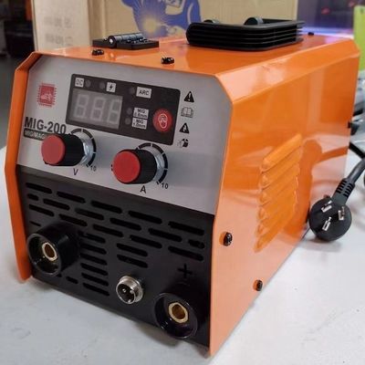 Máquina de Soldadura de Arco de Inverter IGBT MIG 200 com 50/60HZ Frequência e Fluxo Cored Wire
