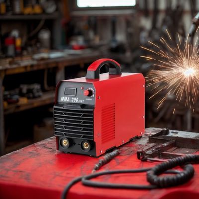 Soldador de arco de inversor MMA-200 IGBT recém-projetado e durável para solda de aço