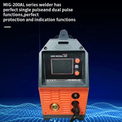 Máquina de soldadura MIG de inversor IGBT 220A de duplo pulso digital 230V para MMA e MIG
