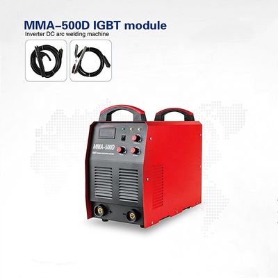 Máquina de soldadura de arco de inversor IGBT de 500 amperes de fácil operação com classe de isolamento 0.92
