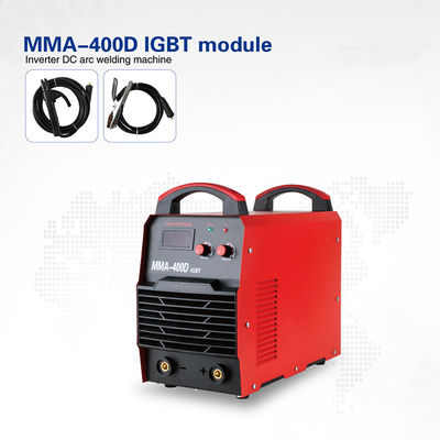 Máquina de solda de arco de inversor MMA-400D 400amp IGBT Soldadora de arco industrial MOTOR DC 25KG