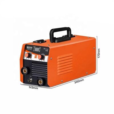 120A Flux Cored Wire Mini Inverter Sem Gás Auto-Escudo MIG Máquina de Soldadura MIG 200