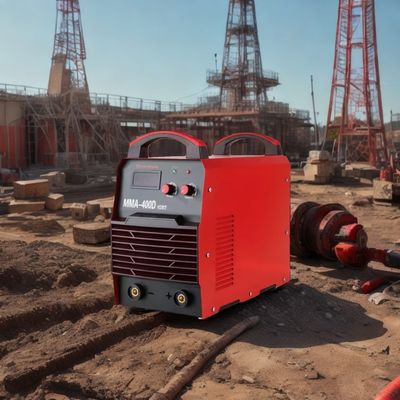 ProArc 400D Máquina de soldadura IGBT de grau industrial com acessórios para suporte de pinça de terra
