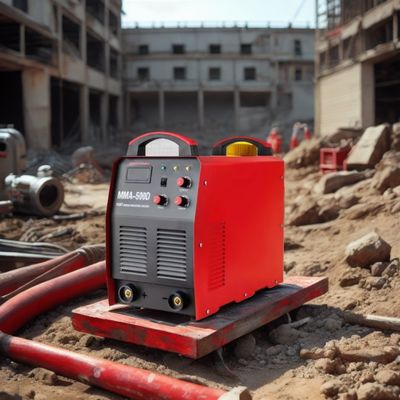 Frequência de pulso 50/60 HZ 500Amp Corrente de saída nominal MMA-500D Sistema de solda industrial