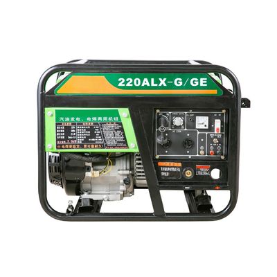 Portable Gasoline Gen-Welder GasPower WeldPro 250 com 15% de ciclo de trabalho e competitivo