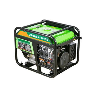 Portable Gasoline Gen-Welder GasPower WeldPro 250 com 15% de ciclo de trabalho e competitivo
