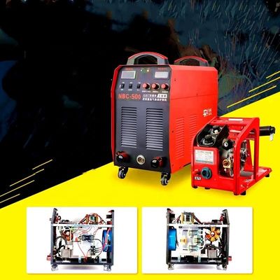 500A MIG/MMA Máquina de solda de inversor IGBT de duplo uso NBC-500 com saída de potência dupla