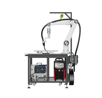 380 V Voltagem de entrada nominal Sistema robótico de soldagem industrial com capacidades versáteis