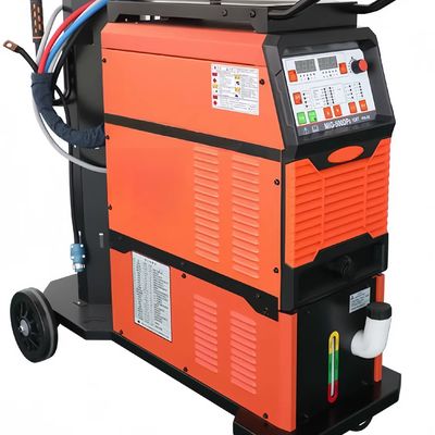 Máquina de soldadura de inversor de pulso duplo de 500A MIG500DP para soldadura de ligas inoxidáveis e de alumínio