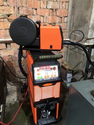 Máquina de soldadura de inversor de pulso duplo de 500A MIG500DP para soldadura de ligas inoxidáveis e de alumínio