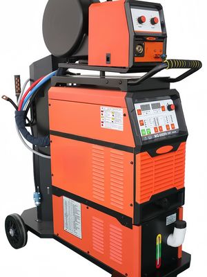 Máquina de soldadura de inversor de pulso duplo de 500A MIG500DP para soldadura de ligas inoxidáveis e de alumínio