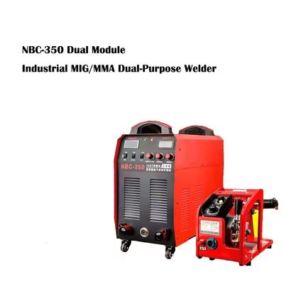 Classe de isolamento F 50 KG NBC FusionPro Soldadora MIG/MMA de dupla utilização para solda de precisão