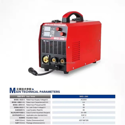 Descubra a versatilidade do SmartArc 280, a máquina de soldagem de aço inoxidável de ferro