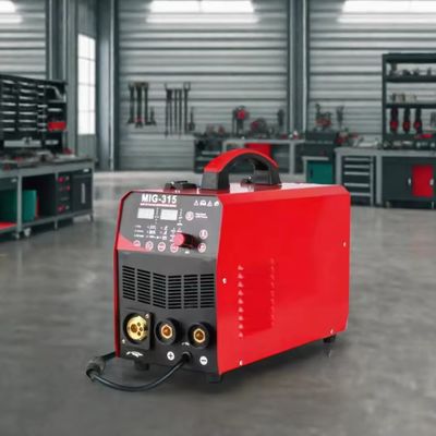 Fácil de operar MIG315 Inverter portátil de soldagem IGBT Voltagem nominal de saída MIG 65 V