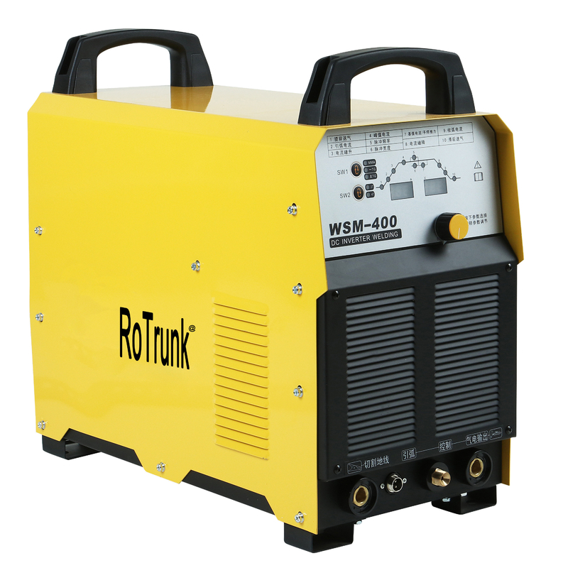 Suporte personalizado OEM WSM-400 Máquina de soldagem TIG de duplo módulo IGBT DC Pulso Argão