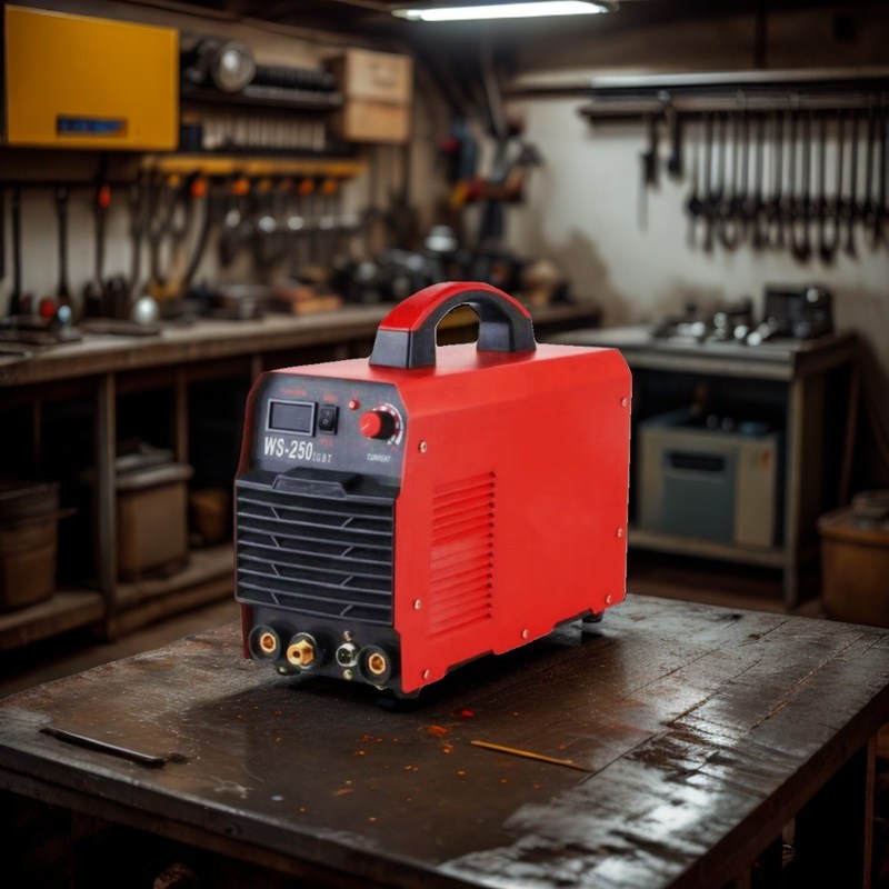 Processamento de aço carbono WS-250 Inverter IGBT Tig Soldador para trabalho de precisão Peso 10 KG