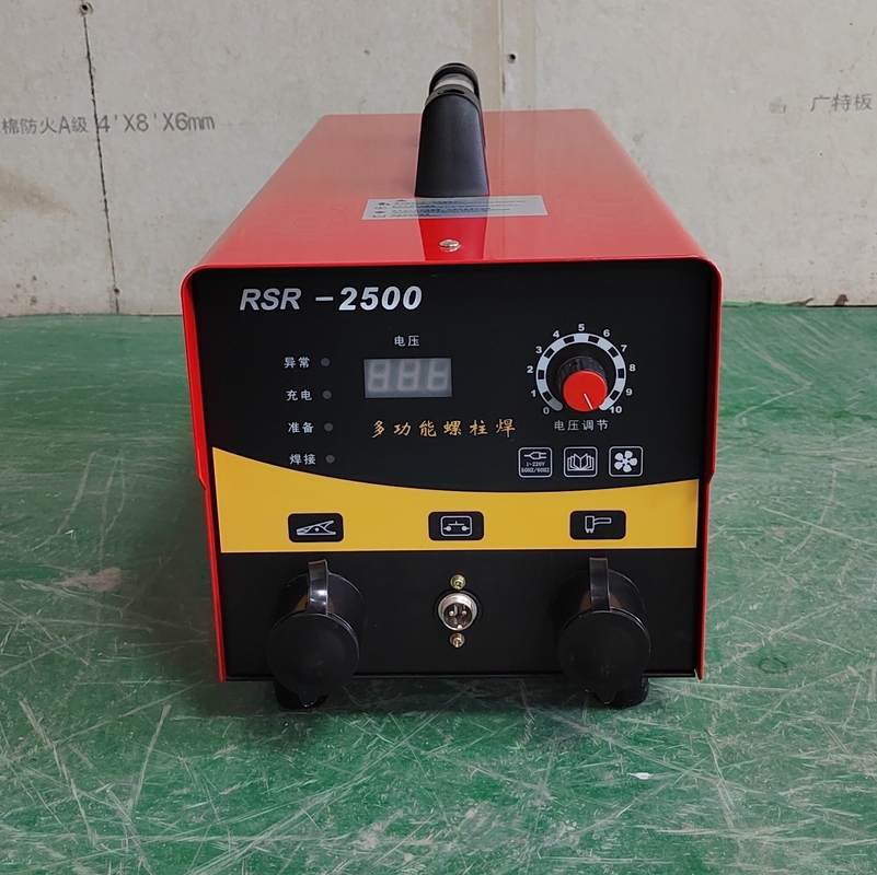 Máquina de soldadura de condensadores RSR-2500 com 60% de ciclo de trabalho e capacidade nominal de 1000 W