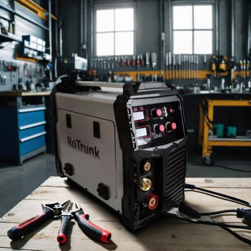 Máquina de soldar MIG IGBT multifunção de 3 em 1 MIG 250 para aço inoxidável